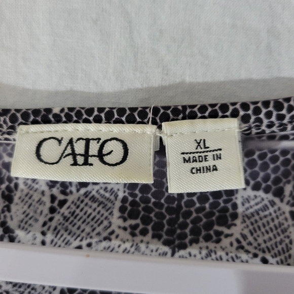 Cato XL Womens Blouse Long Sleeve - Picture 6 of 7